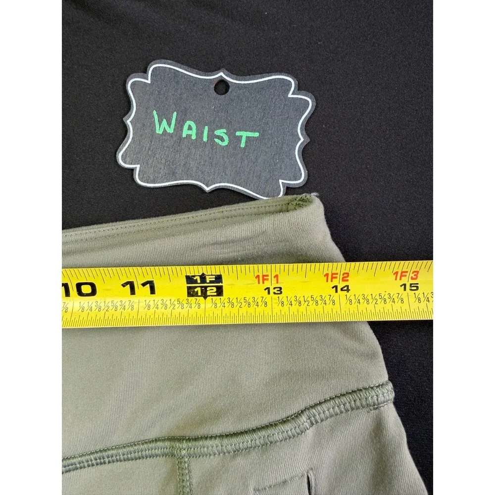 Duluth Trading Cargo Pants Capris Womens XS Olive Active Outdoor Utility Hiking